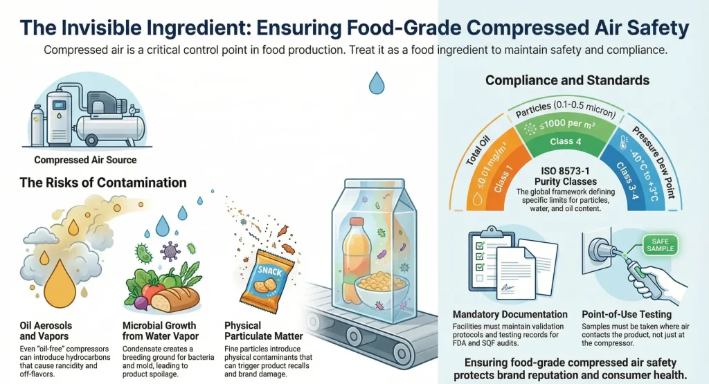 Food-Grade Compressed Air Safety