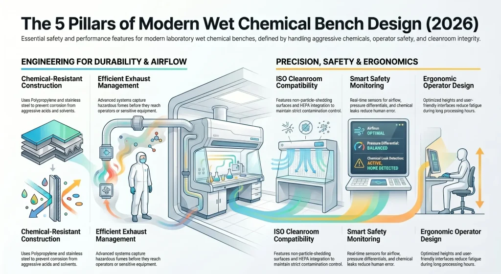Modern Wet Chemical Bench Design