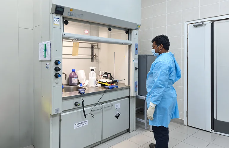 Fume Hood Testing